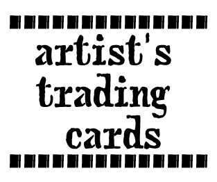 artist's trading cards